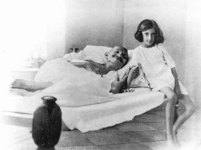 Gandhi with Indira Gandhi